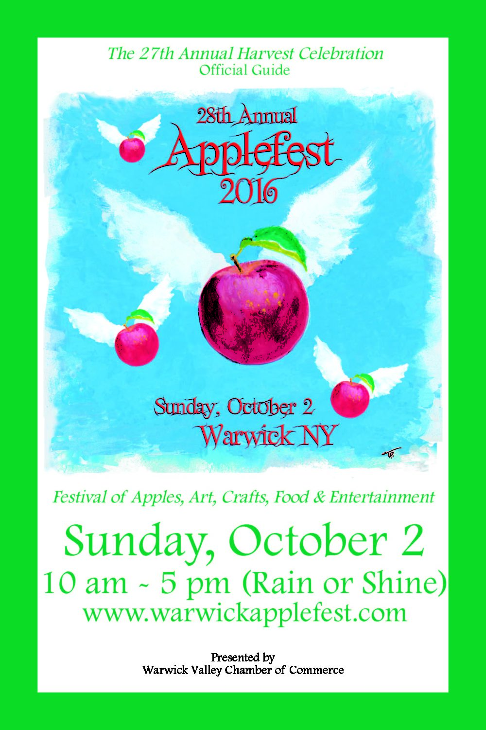 Warwick Applefest 2024 Olympics Olga Meaghan