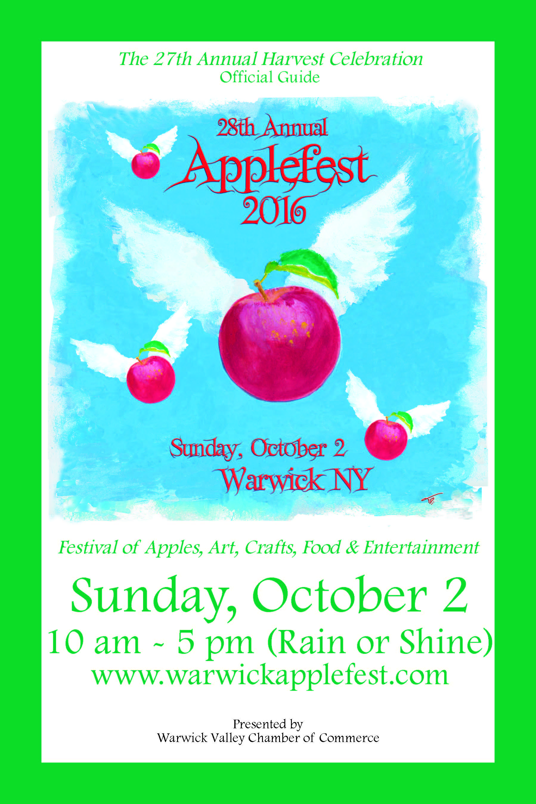 frontpage Warwick Applefest